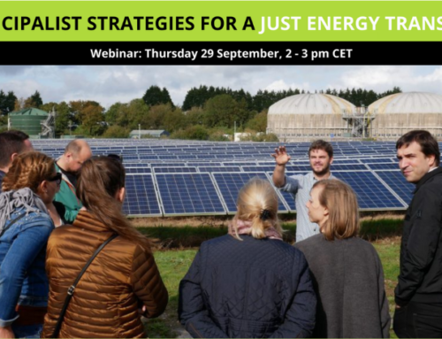 mPOWER Webinar: Municipalist Strategies for a Just Energy Transition